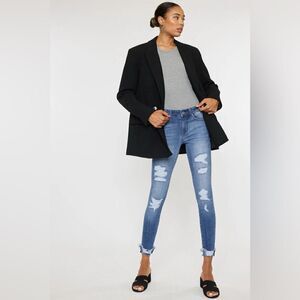 KanCan Florence Mid Rise Super Skinny Jeans